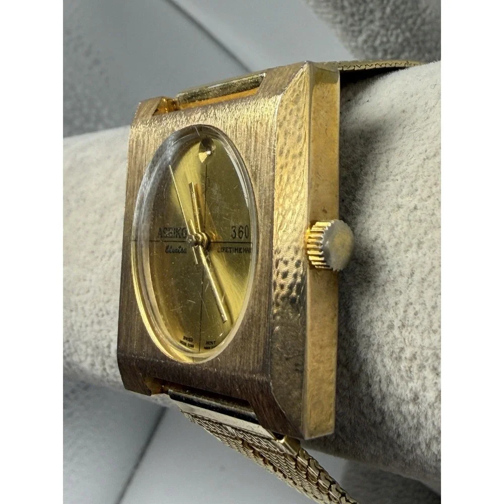 Aseikon Electra 360 Manual Wind Mens Tank Watch 31MM 8